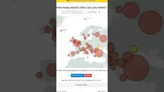 [Random Video] trying to name european city #shorts #europe