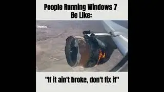 SM airplane engine broken IT meme