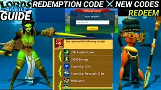 Lords Mobile New Redeem Code|* New Codes|New Redemption code: 2025 June