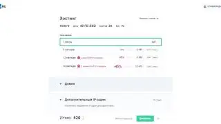Покупаем с промокодом в REG.RU