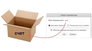 Переменные в Scratch