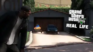 Реальная жизнь в GTA V - РАБОТА ОТ СИМОНА/ ПОДНЯЛ БАБКИ!!! ПЕРЕСТРЕЛКА В ПОРТУ!!!