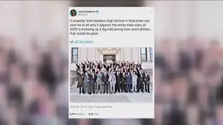 Viral prom photo shows apparent group Nazi salute