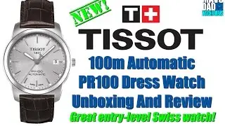 Boring But Nice Dress Watch! | Tissot 100m Automatic Dress Watch PR100 Unbox & Review