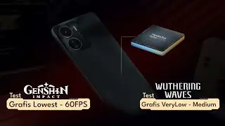 Nyobain vivo Y16 Main Gensin Impact terus WuWa dan MLBB | Emang Playable?