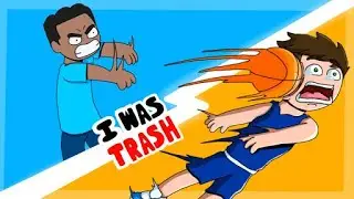 THROWING a BASKETBALL At My Friend's Face - Animated Story