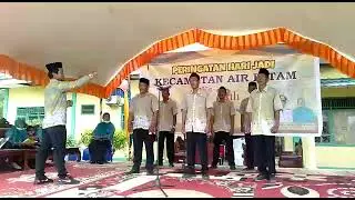Lomba Mars PKK dari perangkat desa mentawak ulu