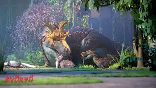 Father and Son T-Rexes Relaxing | Kyōryū Project Updates Announcement