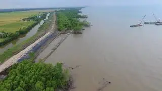 Coast at Da Bac, Kenh Moi, Ca Mau (15/01/2018)