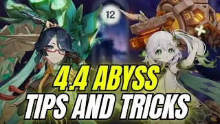 4.4 Abyss Floor 12 Tips & Tricks - BEST TEAMS | Genshin Impact