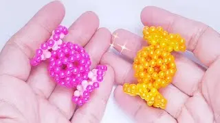 How To Make Keychian Candy Beaded