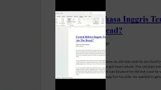 Cara translete document di ms.word