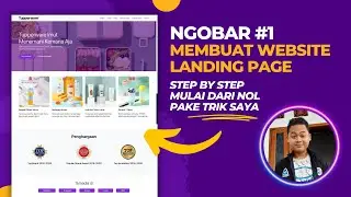 NGOBAR #1: Membuat Website LANDING PAGE dengan BOOTSTRAP 5 (Paling update)
