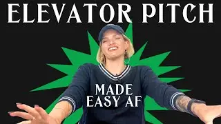 How to write an elevator pitch