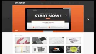 Smasher  Multi Purpose PSD Template