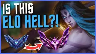 HOW TO SOLO CARRY OUT OF DIAMOND! (BLUE KAYN ONLY)