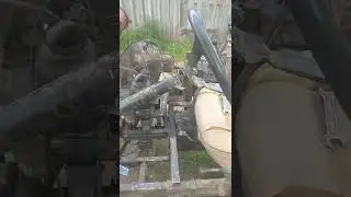 самодельный тракторенок