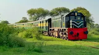 Twilight Farewell: 05-UP PDK Shuttle Train Departs Haranpur Village for the Last Time Today.