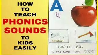Phonics sounds of alphabets(A to Z)||बच्चों को Phonics Sounds कैसे पढा़एँ||Phonics sounds for kids||