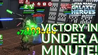 Galactic Challenge Death Star: Sith - Max Rewards From One Battle - near Full Auto - No GLs | SWGoH