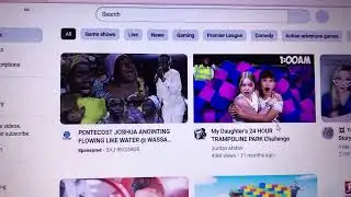 How to get rid of “Try searching to get started” on the YouTube homepage