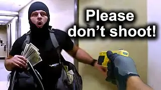 When Cops Stop Robbers Just In Time