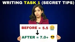 Sentence Structure for IELTS Writing Task 1 | Score 7 + Band Secret Tips and Tricks