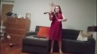 Tellemann-- Fantazja no 7 violin