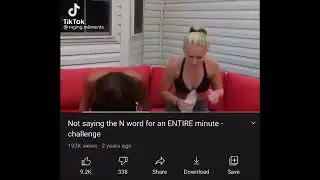 No N-word challenge [tiktok]