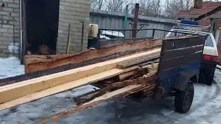 Привёз и не удержался.