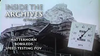 Arrow Development Matterhorn Bobsleds Speed Test POV | National Roller Coaster Museum & Archives
