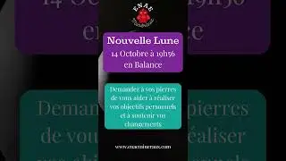 Nouvelle Lune d'Octobre 2023