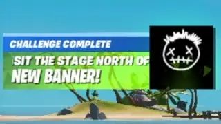 Visit the stage north of Sweaty Sands Guide – Fortnite Travis Scott Challenges