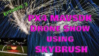 Using Sky Brush and Blender for PX4 MAVSDK Drone Shows: Improving our Drone Show Project