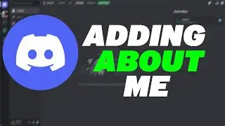 How to Add About Me on Discord