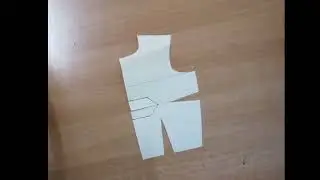 Dart manipulations - Tucks at Center Front of Bodice