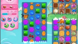 Candy Crush Saga Level 614 No boosters