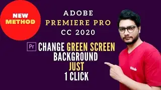 How to Remove Green Screen in Adobe Premiere cc 2020 | Ultra Key | Background Remove Tutorial