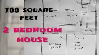 700 സ്‌ക്വറ് ഫീറ്റിൽ അടിപൊളി പ്ലാൻ -modern 2 bedroom budget home plan