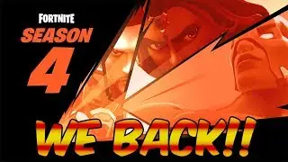 Fortnite Battle Royale - SEASON 4!! - WE BACK!! - LANDING IN THE CRATER!! OG - OLD SCHOOL