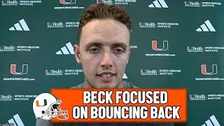 Carson Beck on Bouncing Back After Loss to Louisville with Stanford Next
