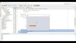 How to use progressbar with login in java?