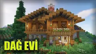 Minecraft Dağ Evi Yapımı - Minecraft Builder 