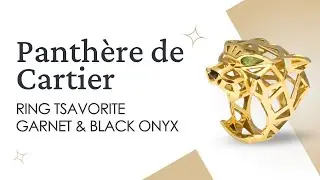 Panthère de Cartier Ring Tsavorite Garnet & Black Onyx
