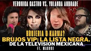 Brujería en TV: ¿Verónica Castro le hizo un trabajo a Yolanda Andrade que la enfermó? Ft. @maurg1