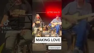 Making Love Out of Nothing at All.. #ebandproject #music #coversong