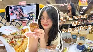[Vlog #10] GIVEAWAY & celebrate 15k subs at Emart 😱🎁🛒💸