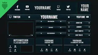 FREE STREAM PACK TEMPLATE | Stars Pack