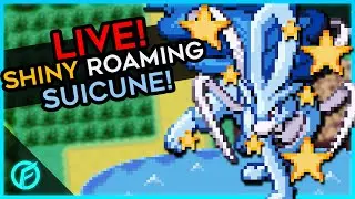 LIVE! SHINY ROAMING SUICUNE after 8589 Soft Resets! - Pokemon Fire Red & Leaf Green