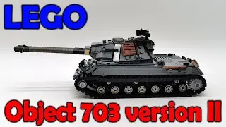 LEGO Object 703 Version II / Объект 703 вариант II [Lego Tank MOC]